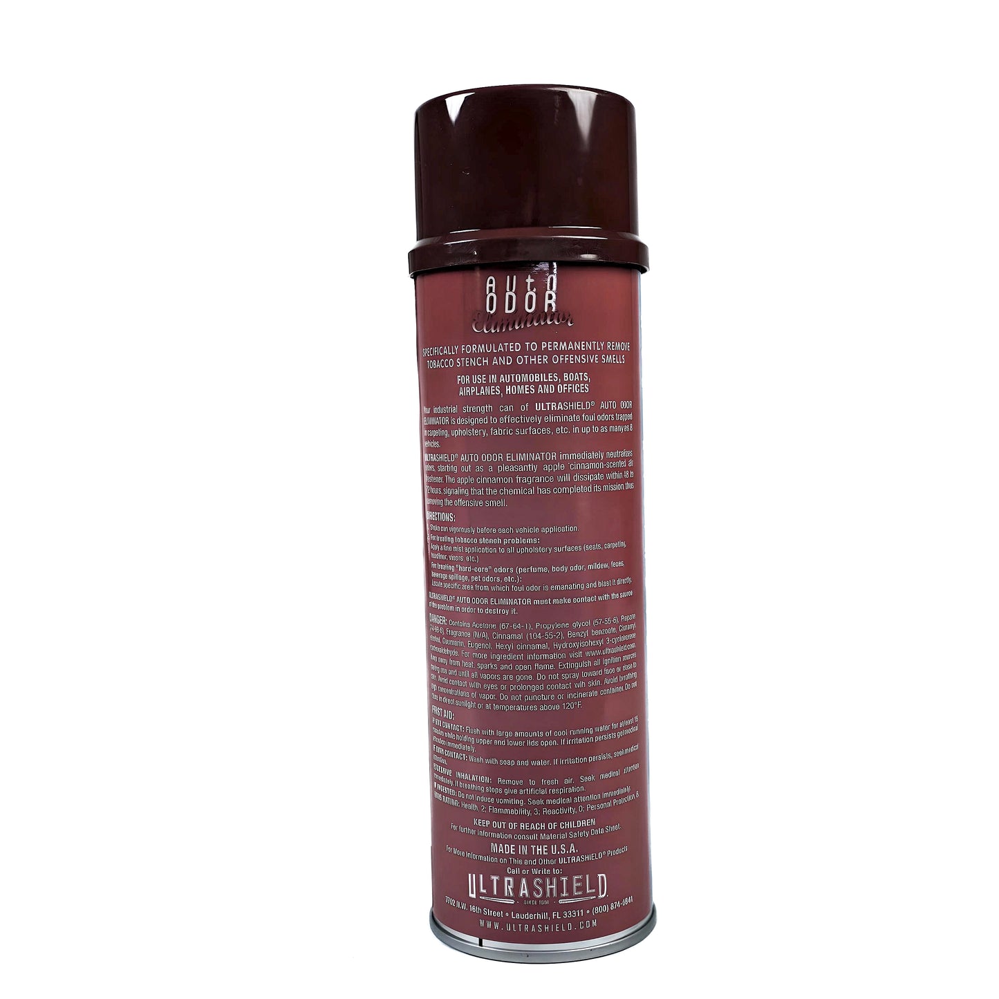 Ultrashield Industrial Strength Auto Odor Eliminator Apple Cinnamon Limited Edition