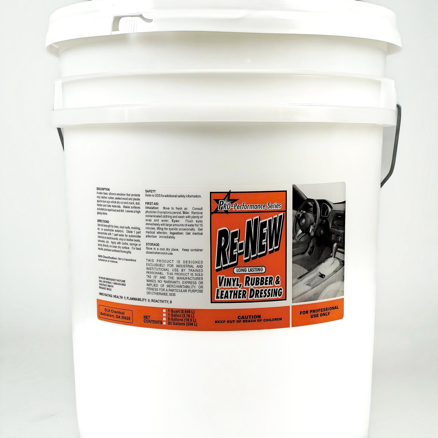 PRO-Performance Series RE-NEW Vinyl, Rubber & Leather Dressing