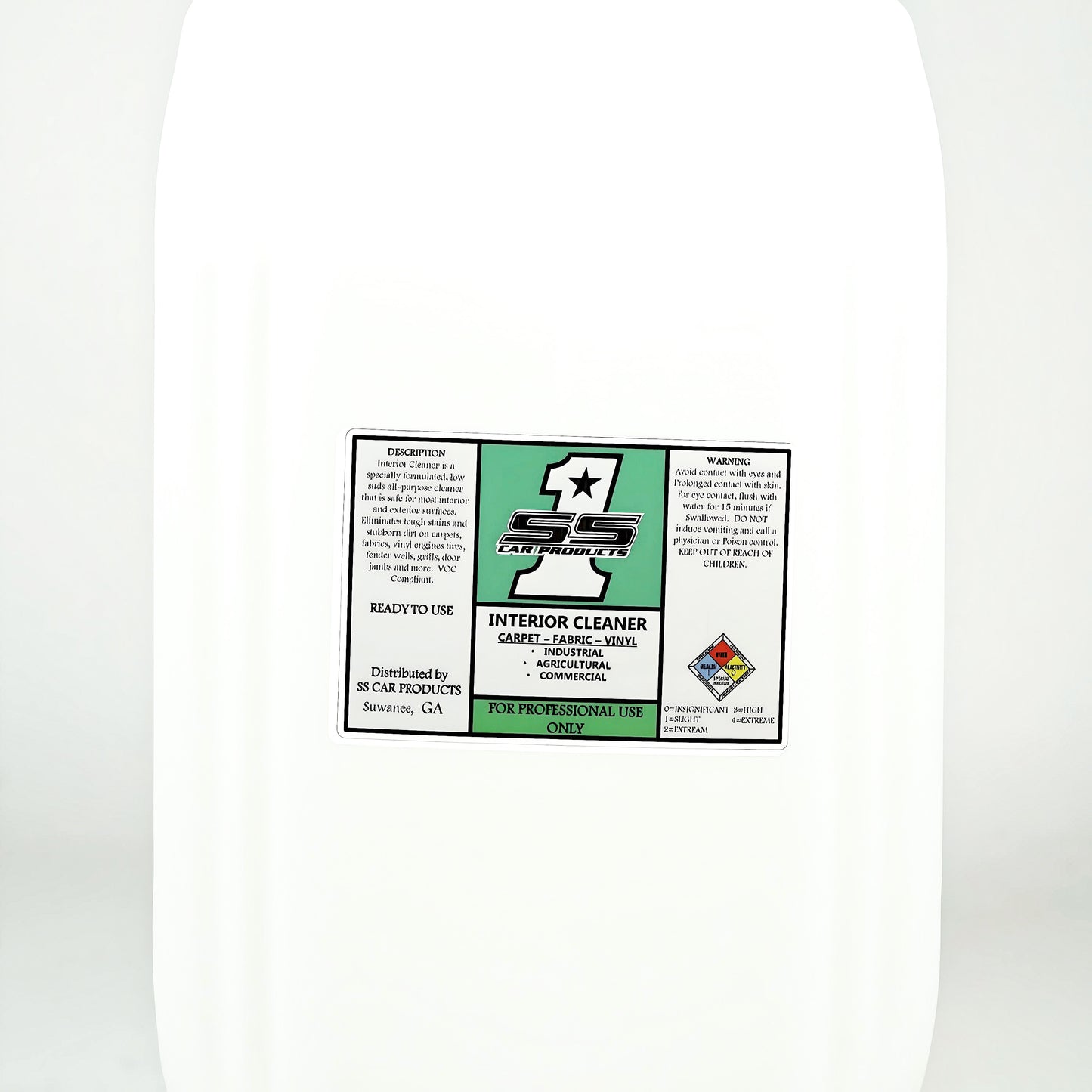 Interior Carpet, Fabric, & Vinyl Cleaner Ready to Use
