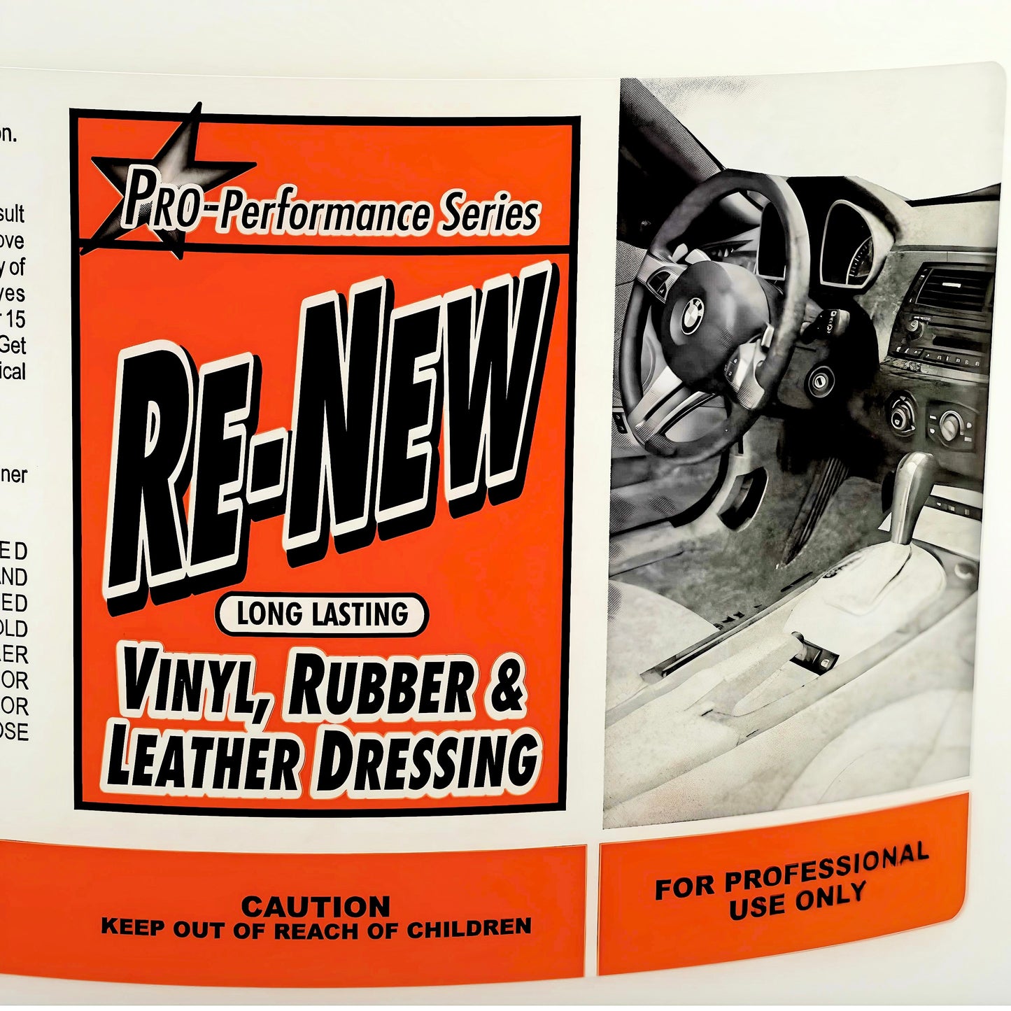 PRO-Performance Series RE-NEW Vinyl, Rubber & Leather Dressing