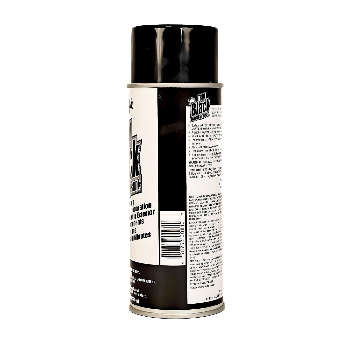 Hi-Tech Industries Trim Black Enamel Spray Paint
