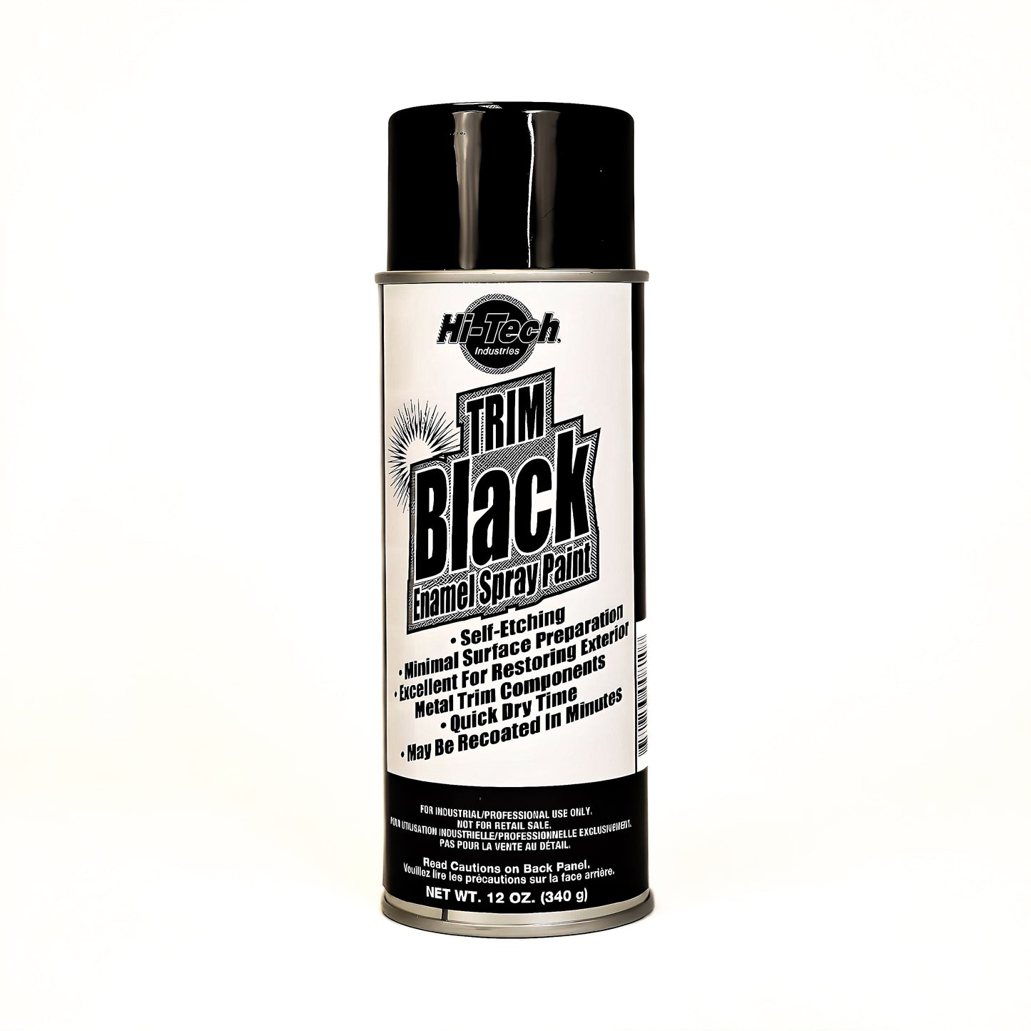 Hi-Tech Industries Trim Black Enamel Spray Paint